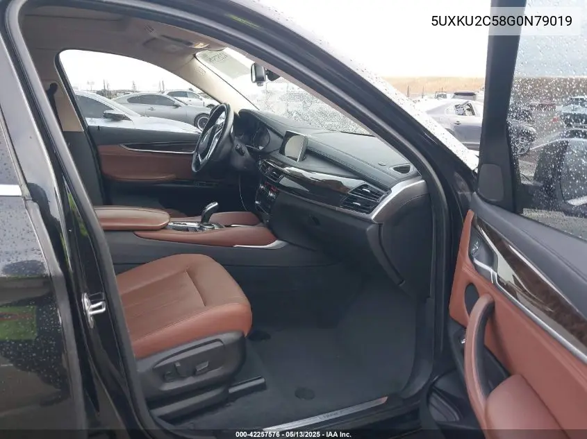 2016 BMW X6 xDrive35I VIN: 5UXKU2C58G0N79019 Lot: 42257576