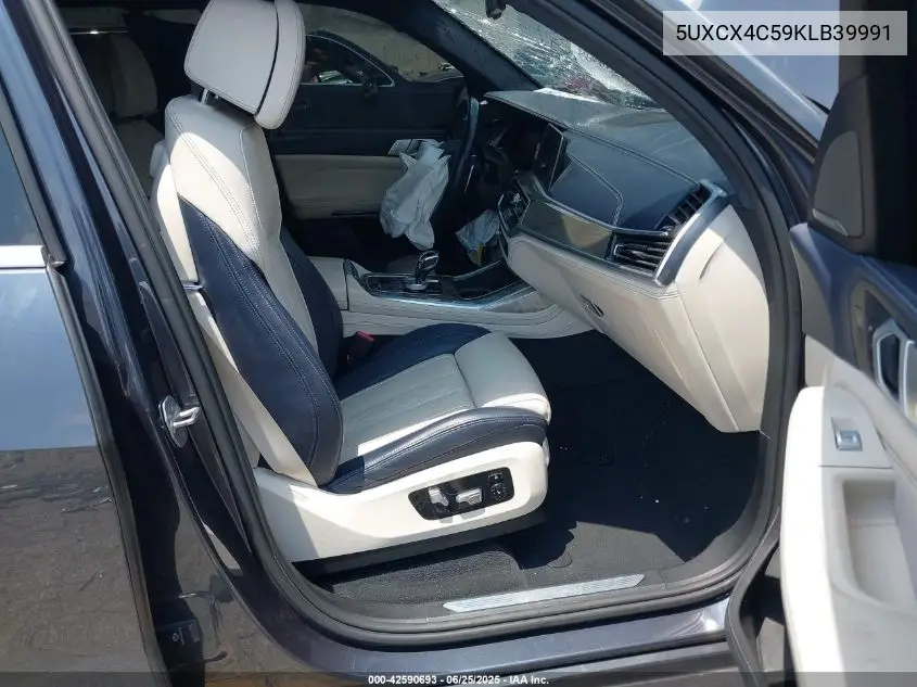 2019 BMW X7 xDrive50I VIN: 5UXCX4C59KLB39991 Lot: 42590693
