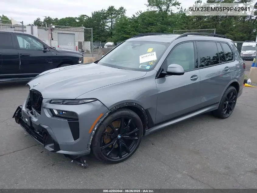 2023 BMW X7 xDrive40I VIN: 5UX23EM05P9P42941 Lot: 42553544