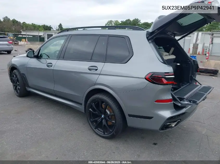 2023 BMW X7 xDrive40I VIN: 5UX23EM05P9P42941 Lot: 42553544