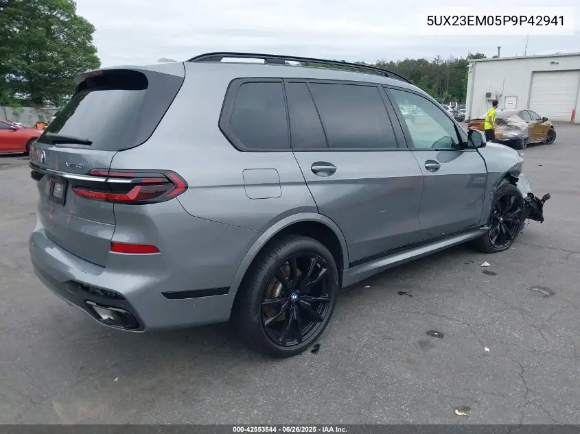 2023 BMW X7 xDrive40I VIN: 5UX23EM05P9P42941 Lot: 42553544
