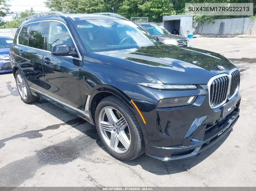 2024 BMW Alpina Xb7 VIN: 5UX43EM17R9S22213 Lot: 42735600