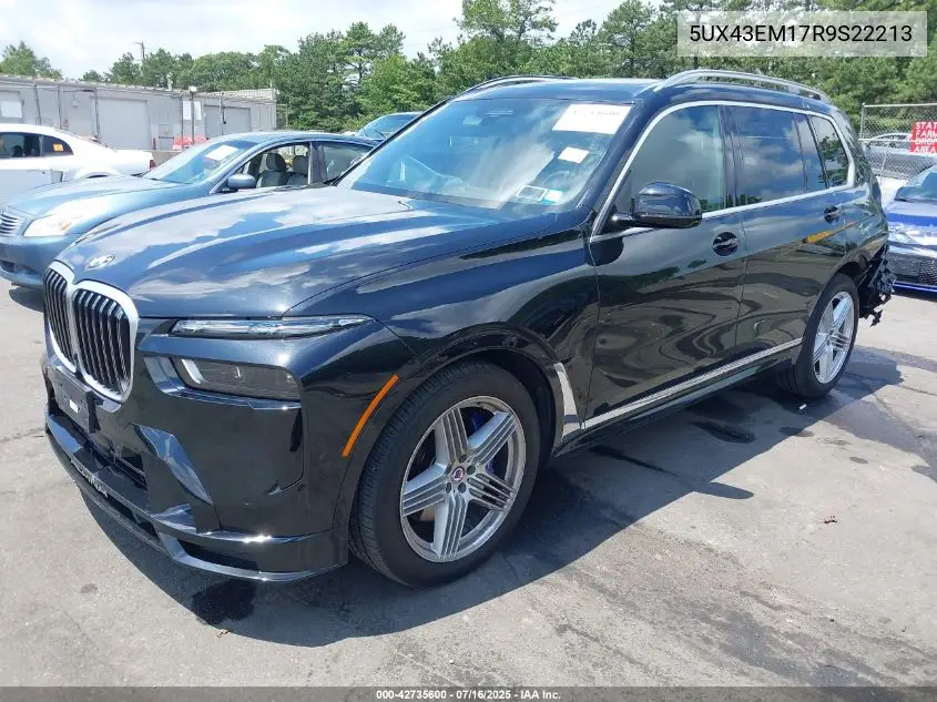 2024 BMW Alpina Xb7 VIN: 5UX43EM17R9S22213 Lot: 42735600