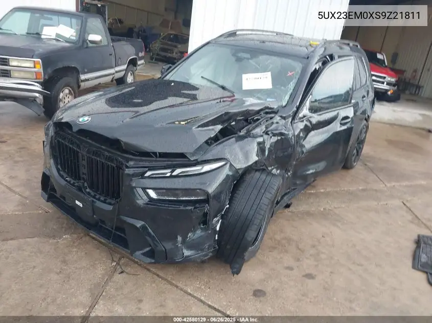 2025 BMW X7 xDrive40I VIN: 5UX23EM0XS9Z21811 Lot: 42580129