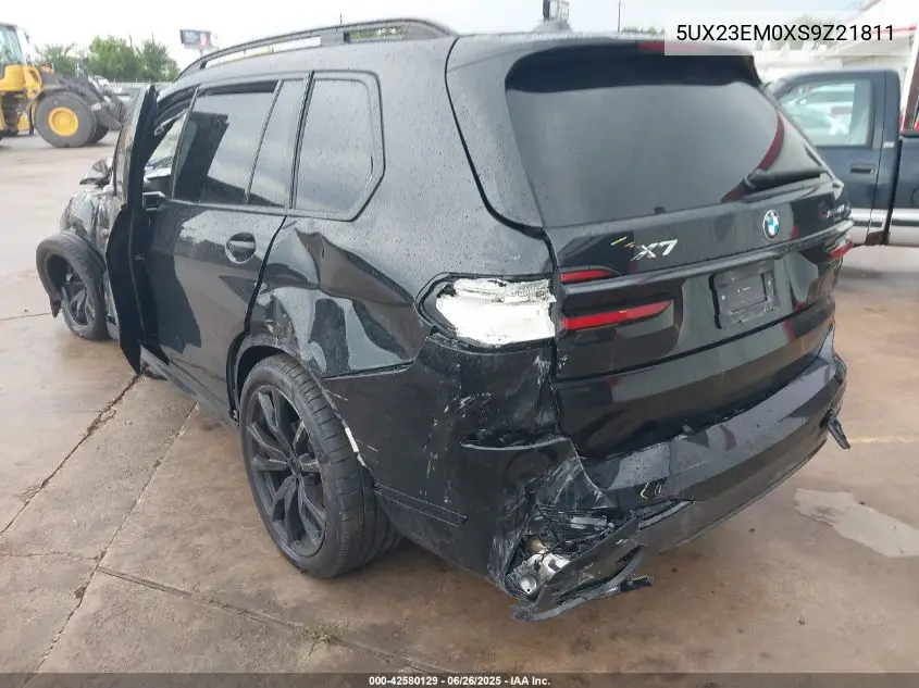 2025 BMW X7 xDrive40I VIN: 5UX23EM0XS9Z21811 Lot: 42580129