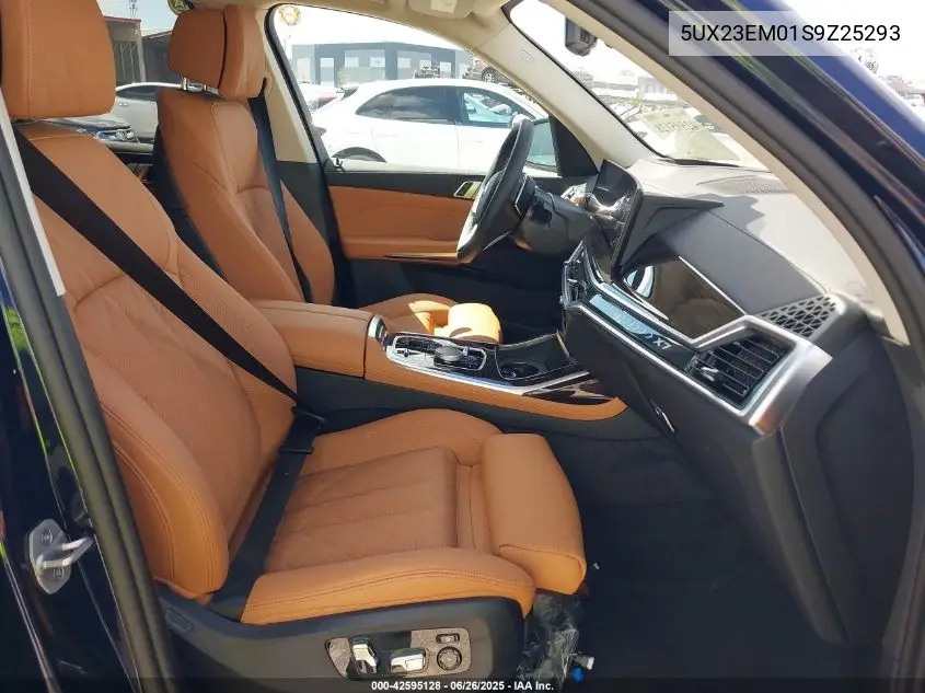 2025 BMW X7 xDrive40I VIN: 5UX23EM01S9Z25293 Lot: 42595128