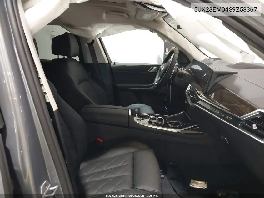 2025 BMW X7 xDrive40I VIN: 5UX23EM04S9Z58367 Lot: 42613881