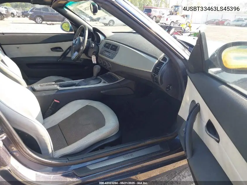 2003 BMW Z4 2.5I VIN: 4USBT33463LS45396 Lot: 42323284