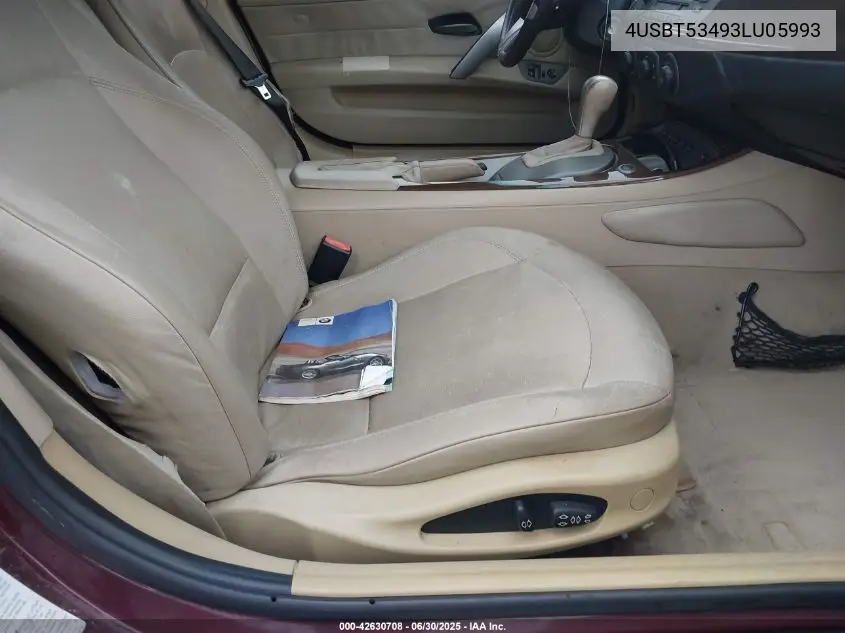 2003 BMW Z4 3.0I VIN: 4USBT53493LU05993 Lot: 42630708