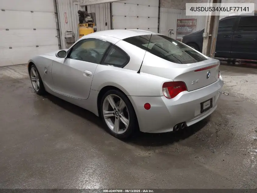 2006 BMW Z4 3.0Si VIN: 4USDU534X6LF77141 Lot: 42497659