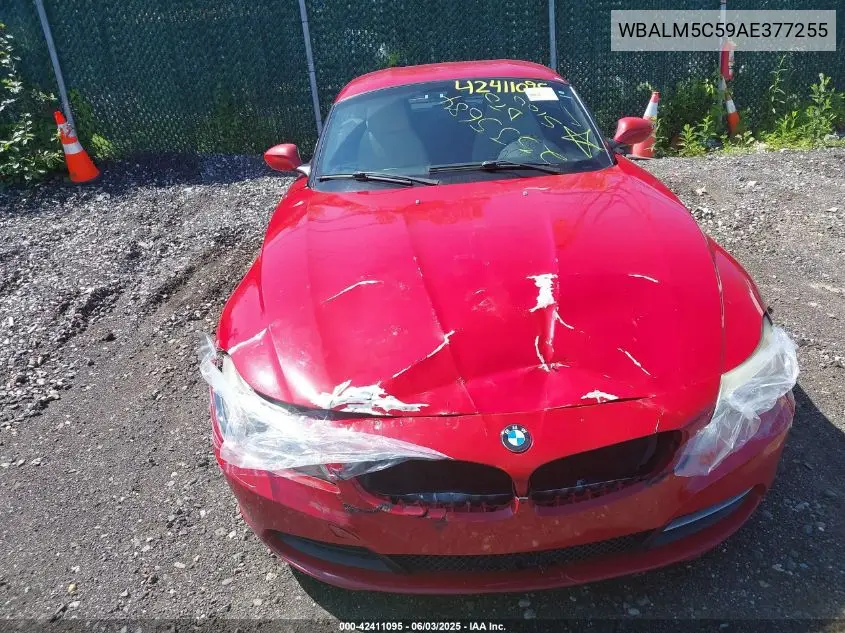 2010 BMW Z4 Sdrive30I VIN: WBALM5C59AE377255 Lot: 42411095