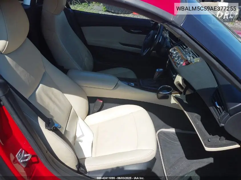2010 BMW Z4 Sdrive30I VIN: WBALM5C59AE377255 Lot: 42411095