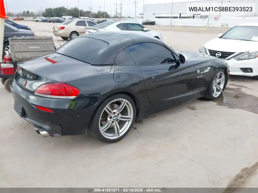 2011 BMW Z4 Sdrive35Is VIN: WBALM1C58BE393523 Lot: 41501071