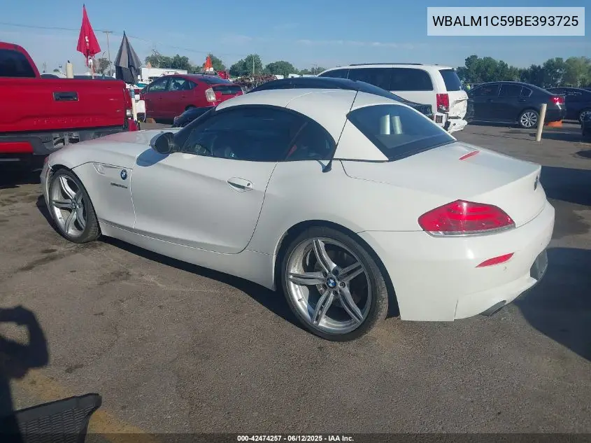 2011 BMW Z4 Sdrive35Is VIN: WBALM1C59BE393725 Lot: 42474257