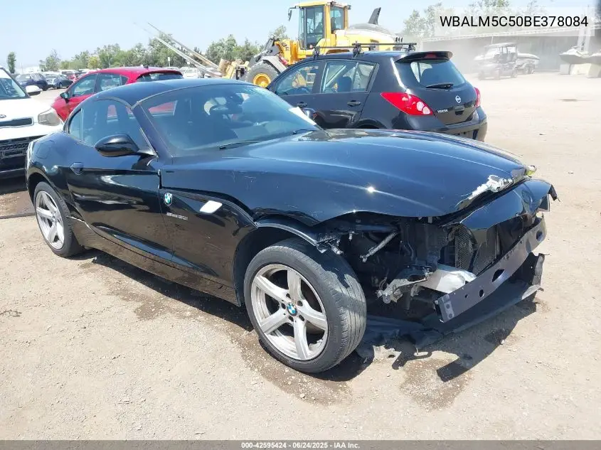 2011 BMW Z4 Sdrive30I VIN: WBALM5C50BE378084 Lot: 42595424