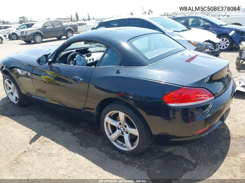 2011 BMW Z4 Sdrive30I VIN: WBALM5C50BE378084 Lot: 42595424