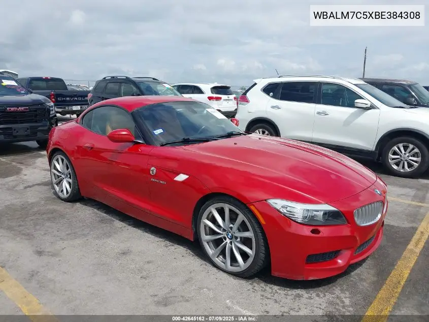 2011 BMW Z4 Sdrive35I VIN: WBALM7C5XBE384308 Lot: 42645162