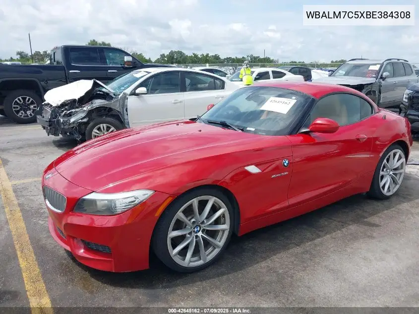 2011 BMW Z4 Sdrive35I VIN: WBALM7C5XBE384308 Lot: 42645162