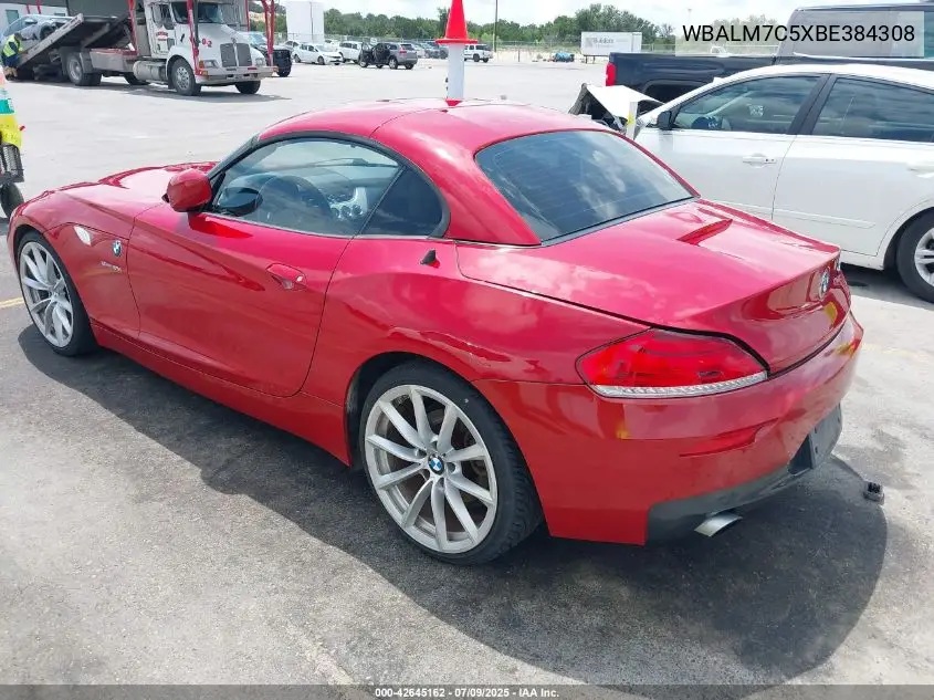 2011 BMW Z4 Sdrive35I VIN: WBALM7C5XBE384308 Lot: 42645162