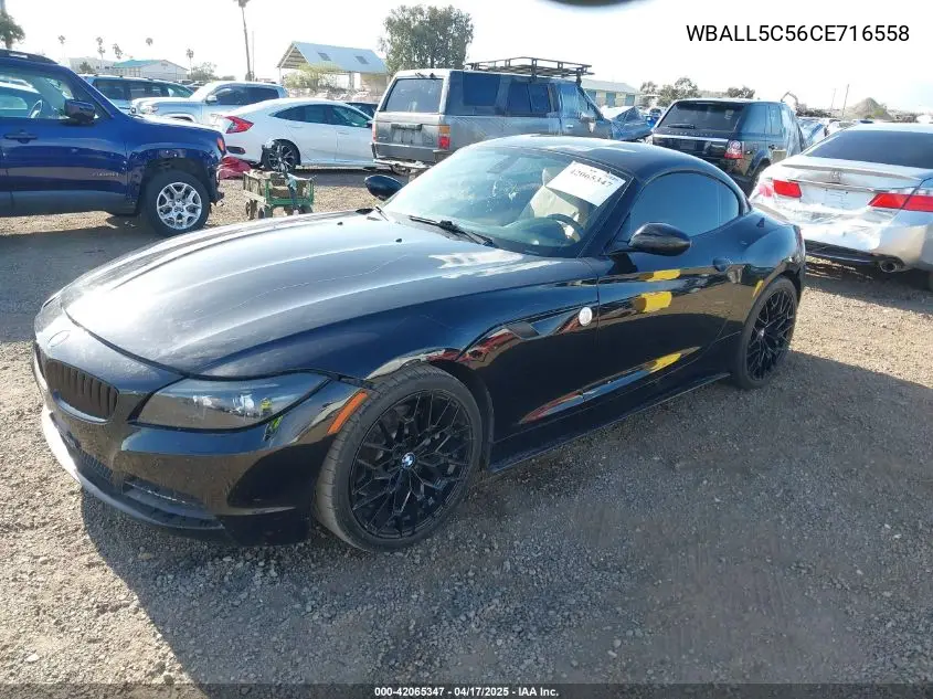 2012 BMW Z4 Sdrive28I VIN: WBALL5C56CE716558 Lot: 42065347