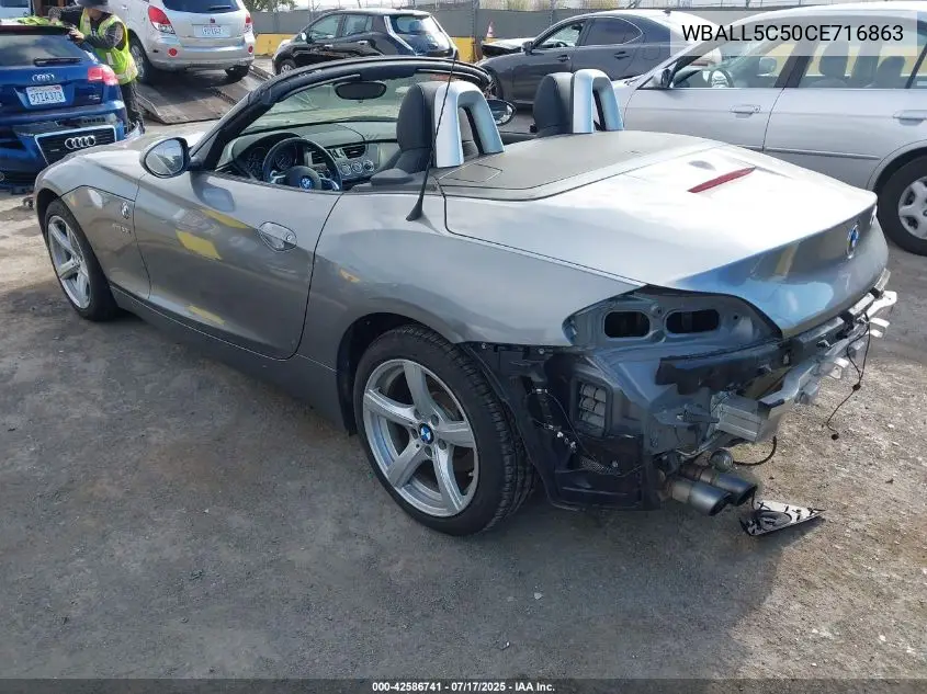 2012 BMW Z4 Sdrive28I VIN: WBALL5C50CE716863 Lot: 42586741
