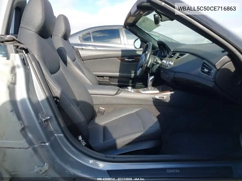 2012 BMW Z4 Sdrive28I VIN: WBALL5C50CE716863 Lot: 42586741