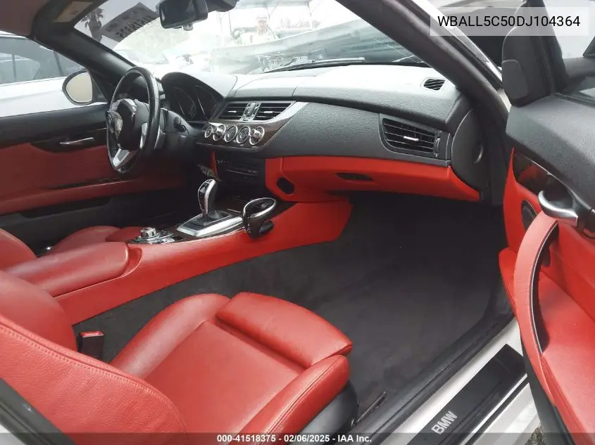 2013 BMW Z4 Sdrive28I VIN: WBALL5C50DJ104364 Lot: 41518375
