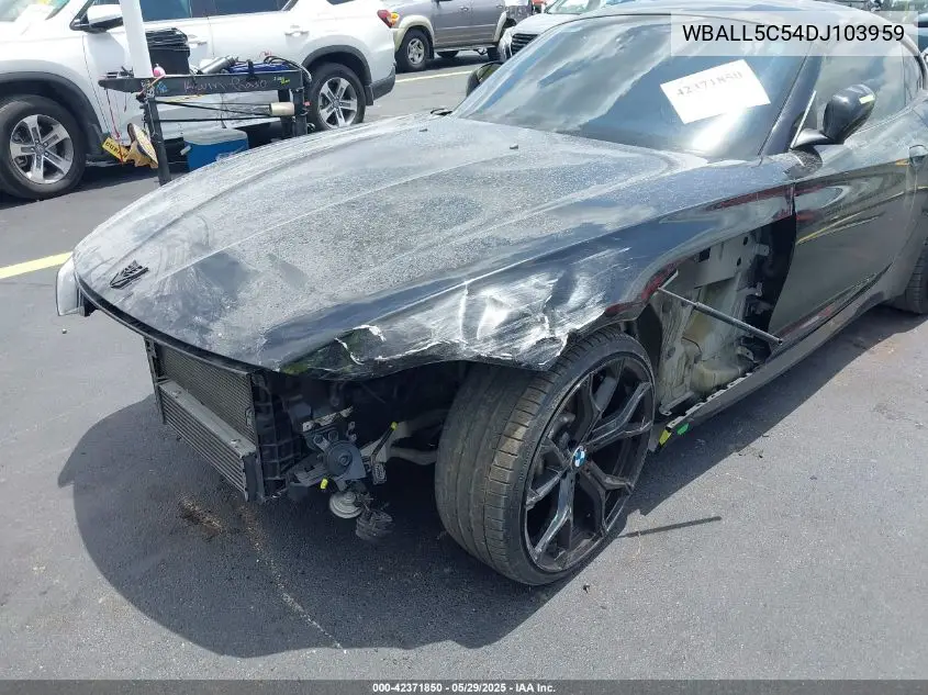 2013 BMW Z4 Sdrive28I VIN: WBALL5C54DJ103959 Lot: 42371850