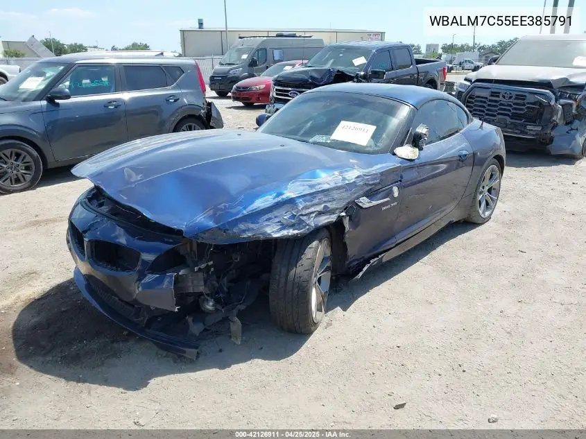 2014 BMW Z4 Sdrive35I VIN: WBALM7C55EE385791 Lot: 42126911
