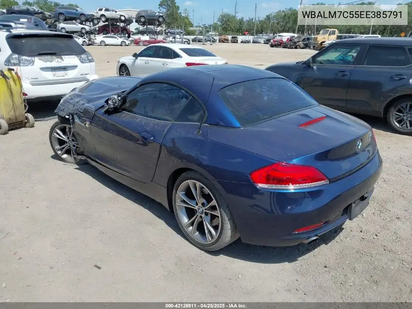 2014 BMW Z4 Sdrive35I VIN: WBALM7C55EE385791 Lot: 42126911