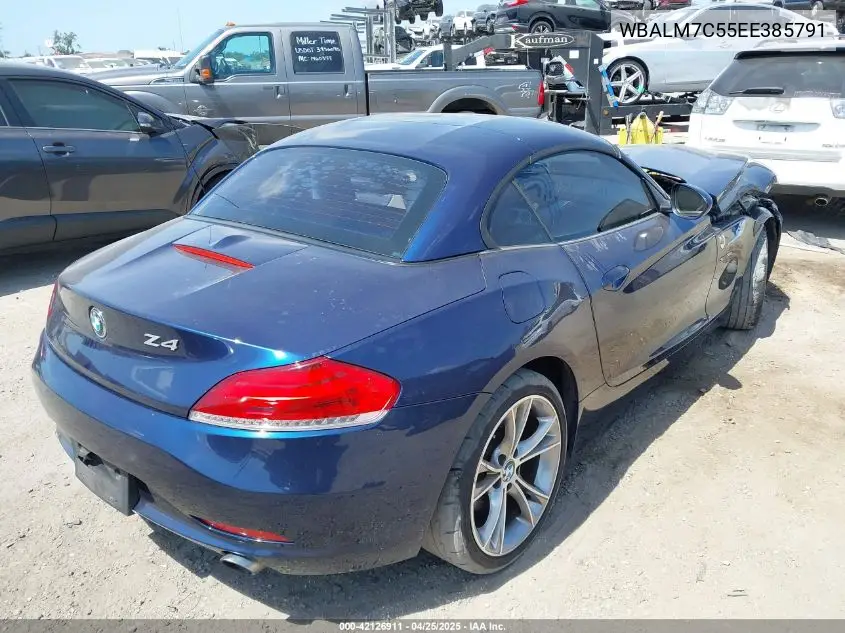 2014 BMW Z4 Sdrive35I VIN: WBALM7C55EE385791 Lot: 42126911