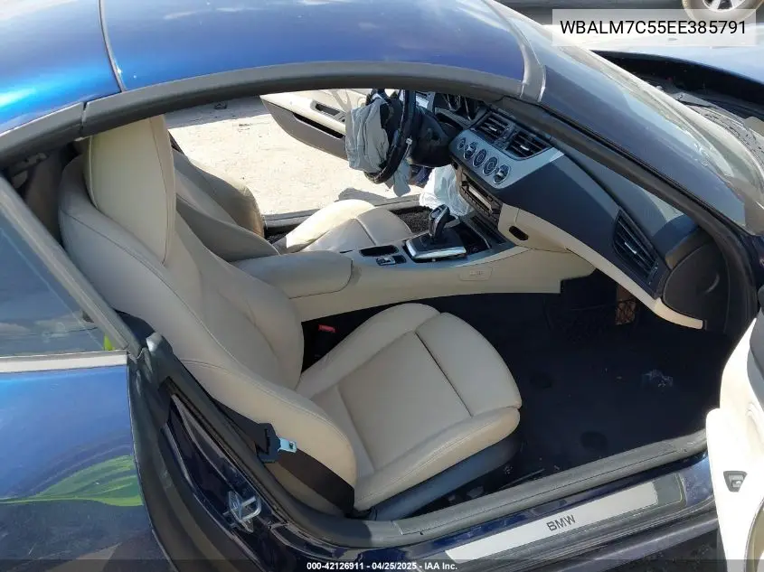2014 BMW Z4 Sdrive35I VIN: WBALM7C55EE385791 Lot: 42126911