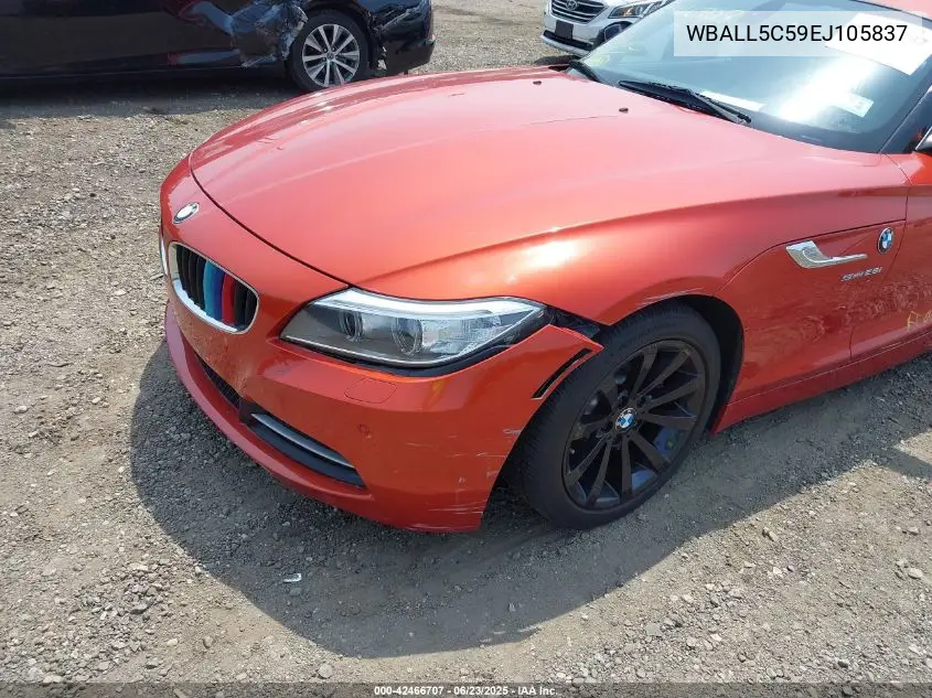 2014 BMW Z4 Sdrive28I VIN: WBALL5C59EJ105837 Lot: 42466707