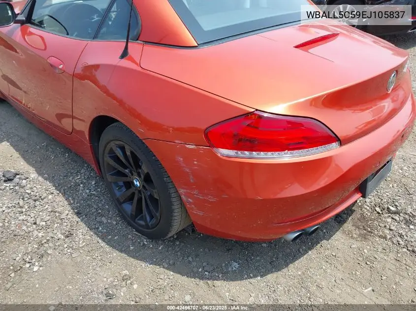 2014 BMW Z4 Sdrive28I VIN: WBALL5C59EJ105837 Lot: 42466707