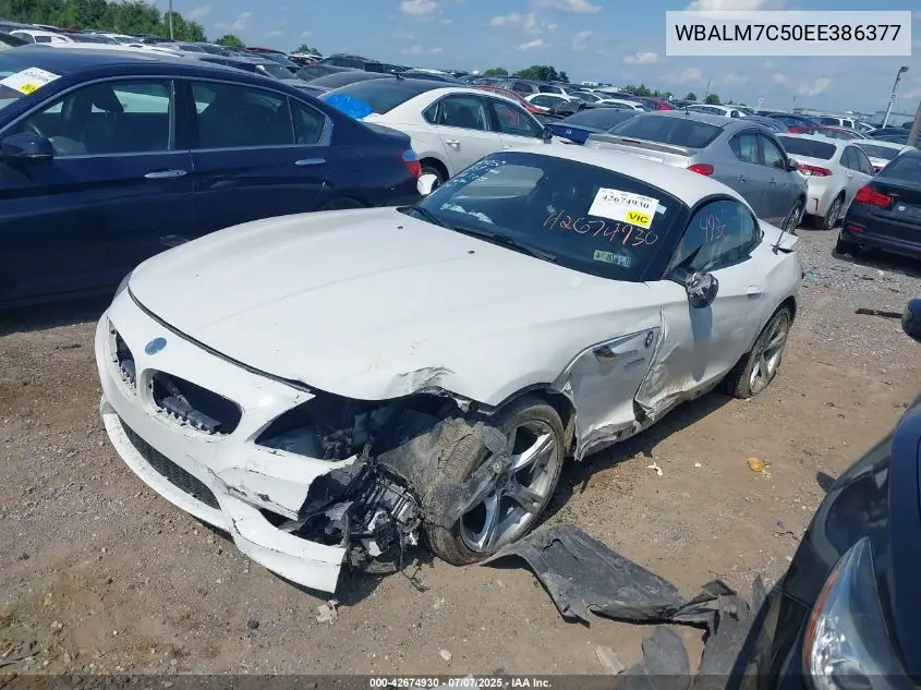 2014 BMW Z4 Sdrive35I VIN: WBALM7C50EE386377 Lot: 42674930