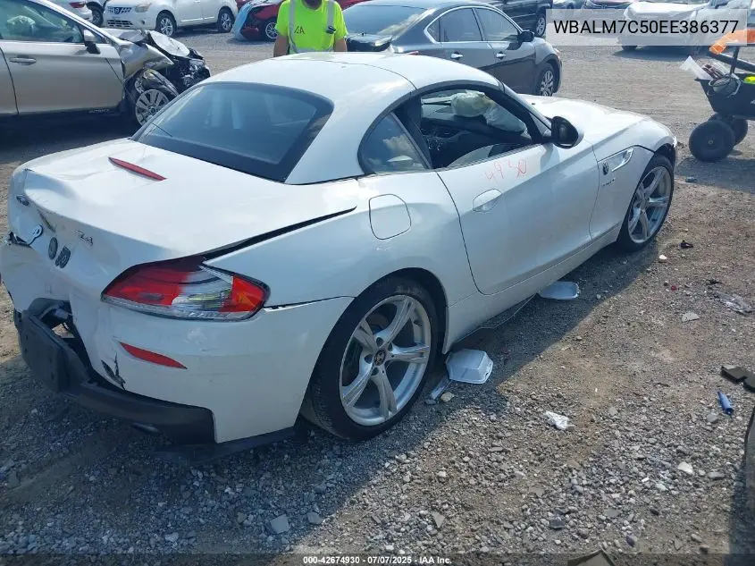 2014 BMW Z4 Sdrive35I VIN: WBALM7C50EE386377 Lot: 42674930