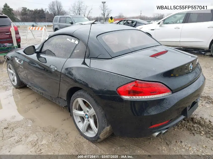 2015 BMW Z4 Sdrive28I VIN: WBALL5C55FP557041 Lot: 41725411