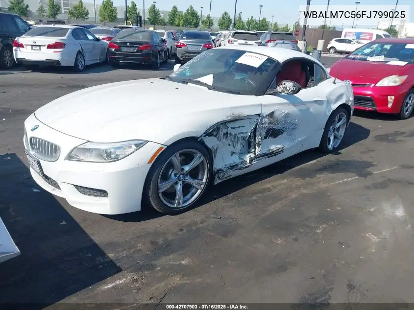 2015 BMW Z4 Sdrive35I VIN: WBALM7C56FJ799025 Lot: 42707903