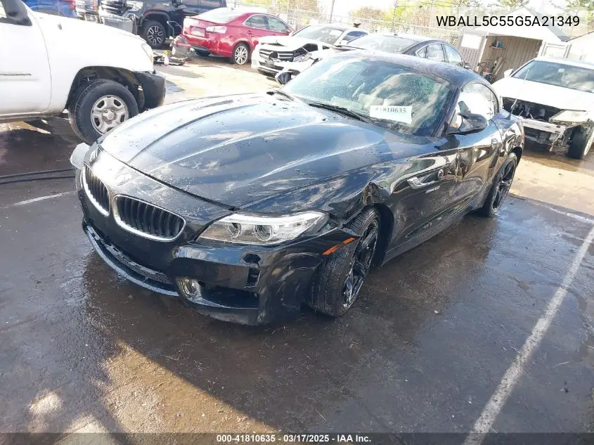 2016 BMW Z4 Sdrive28I VIN: WBALL5C55G5A21349 Lot: 41810635