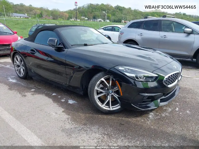 2020 BMW Z4 Sdrive30I VIN: WBAHF3C06LWW54465 Lot: 42086908