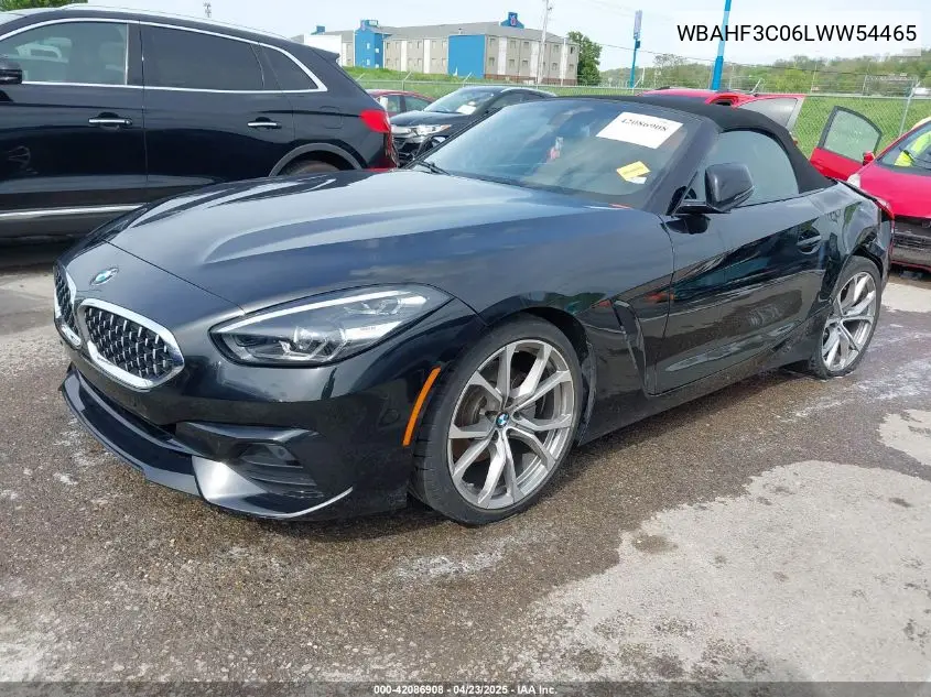 2020 BMW Z4 Sdrive30I VIN: WBAHF3C06LWW54465 Lot: 42086908