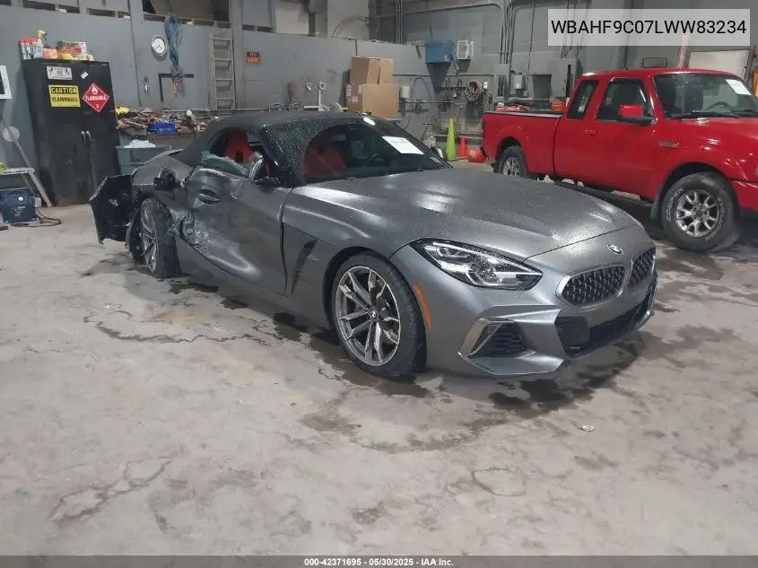 2020 BMW Z4 M40I VIN: WBAHF9C07LWW83234 Lot: 42371695