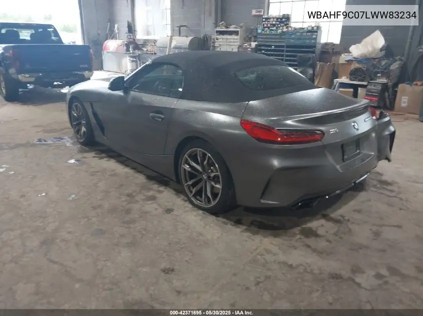 2020 BMW Z4 M40I VIN: WBAHF9C07LWW83234 Lot: 42371695