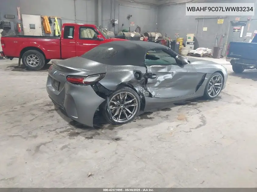2020 BMW Z4 M40I VIN: WBAHF9C07LWW83234 Lot: 42371695