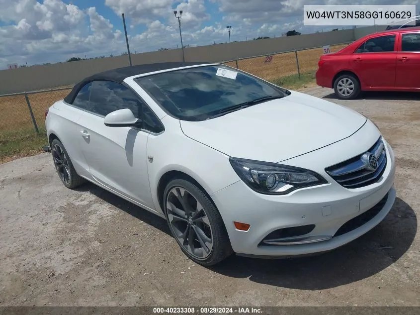 2016 Buick Cascada Premium VIN: W04WT3N58GG160629 Lot: 40233308