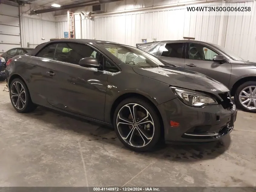 2016 Buick Cascada Premium VIN: W04WT3N50GG066258 Lot: 41148972
