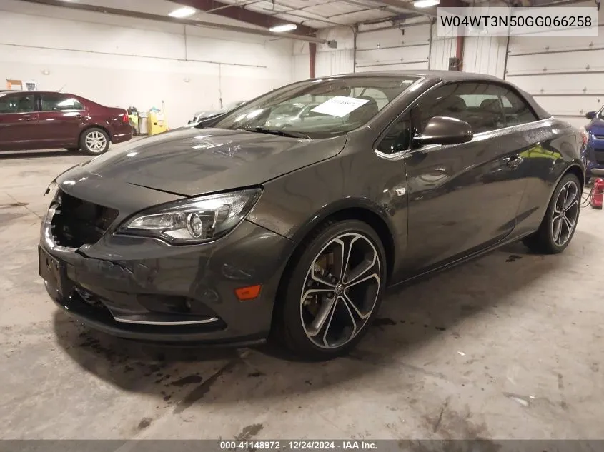 2016 Buick Cascada Premium VIN: W04WT3N50GG066258 Lot: 41148972