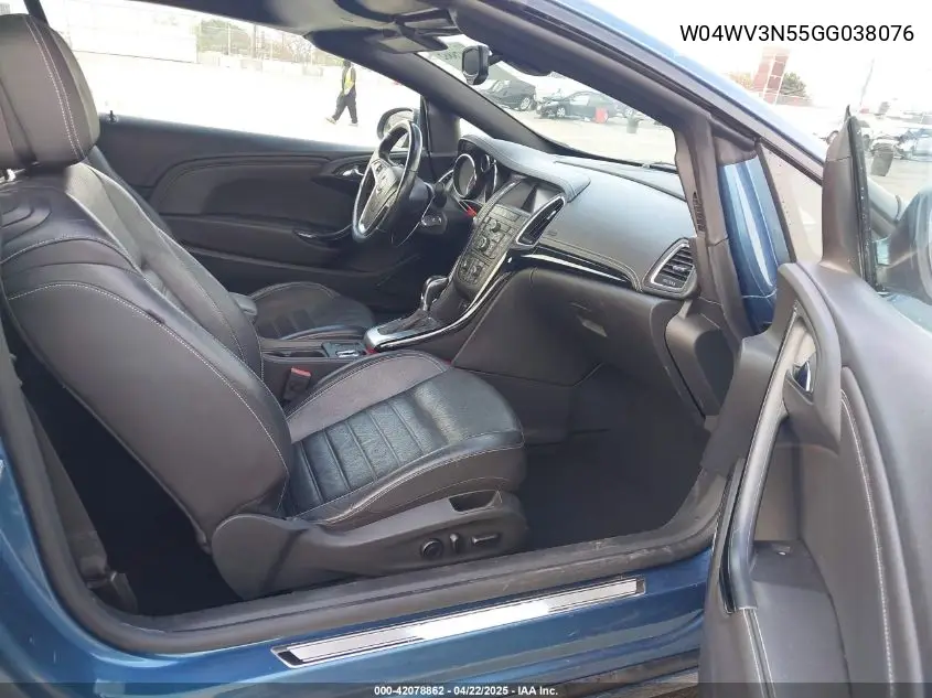 2016 Buick Cascada VIN: W04WV3N55GG038076 Lot: 42078862