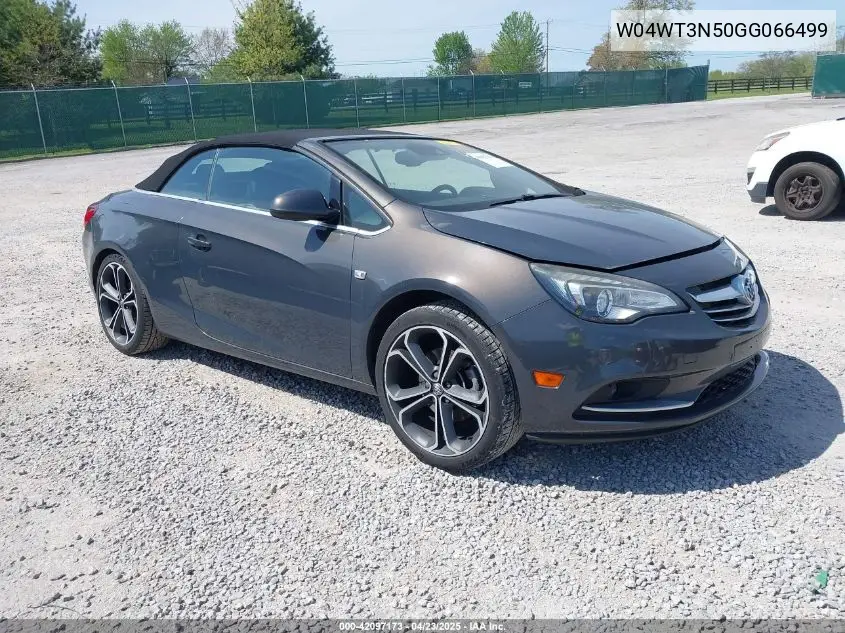 2016 Buick Cascada Premium VIN: W04WT3N50GG066499 Lot: 42097173