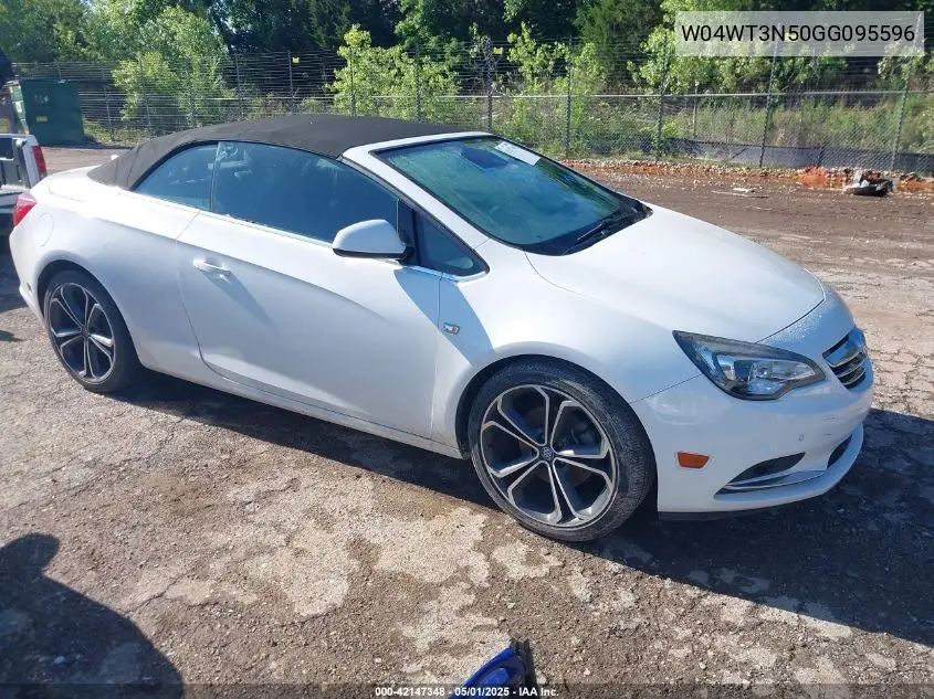 2016 Buick Cascada Premium VIN: W04WT3N50GG095596 Lot: 42147348